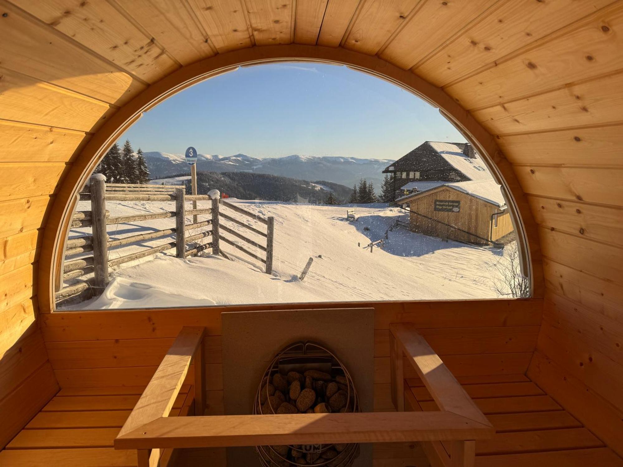 Berglisl - Direkt An Der Schipiste! Neue Ferienwohnung Mit Sauna Klippitztorl Dış mekan fotoğraf
